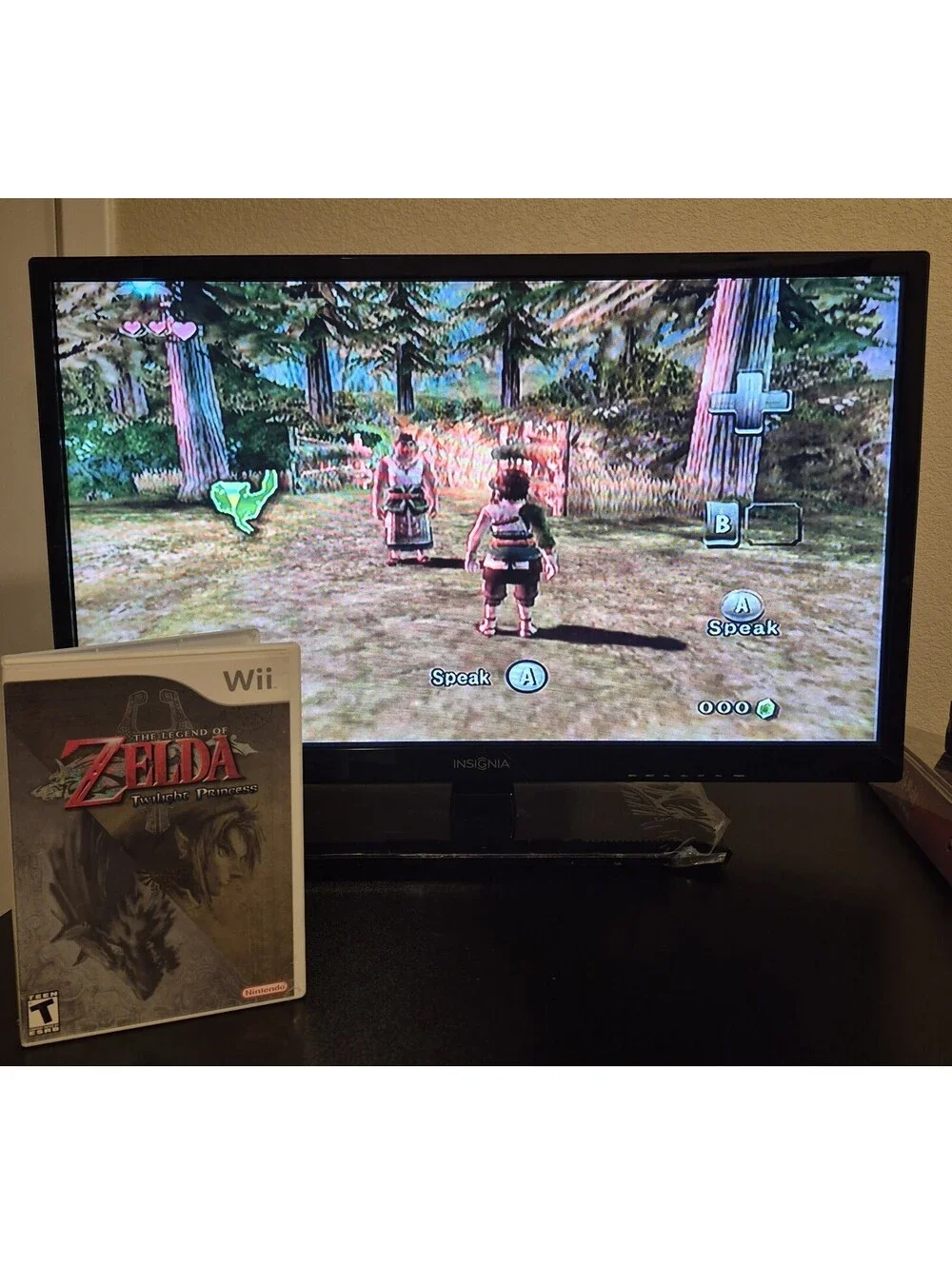 Legend of Zelda Twilight Princess Nintendo Wii Game NO Manual
